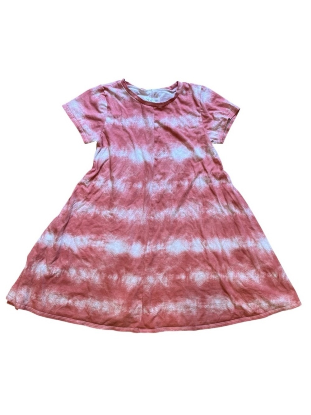 4/$25 Melrose and Market Pink Salmon Short Sleeve Sun Dress Girls Sz Large 10/12
